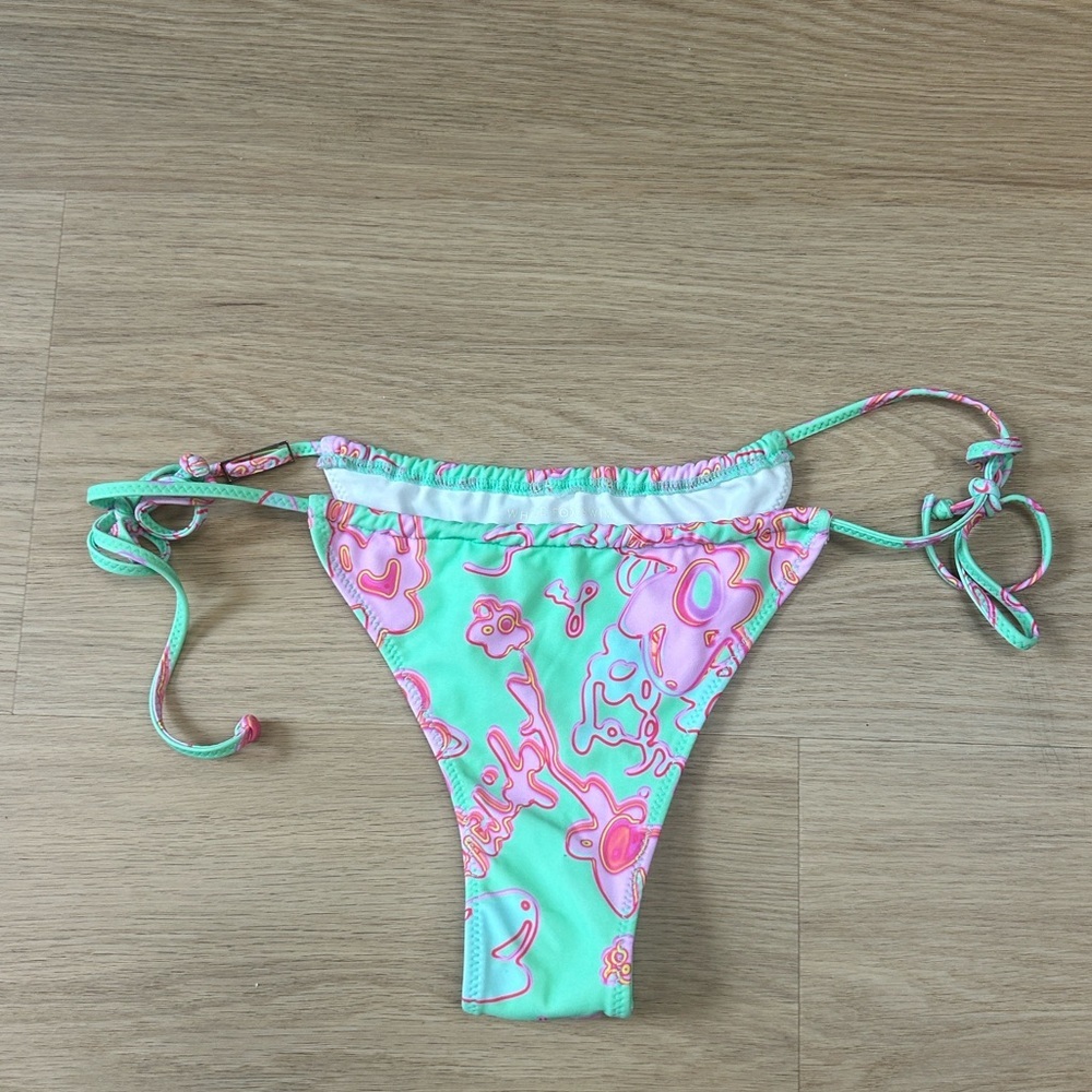 White Fox Swim String Bikini M